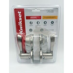 Kwikset Balboa Single Cylinder Deadbolt Satin Nickel 96900-353